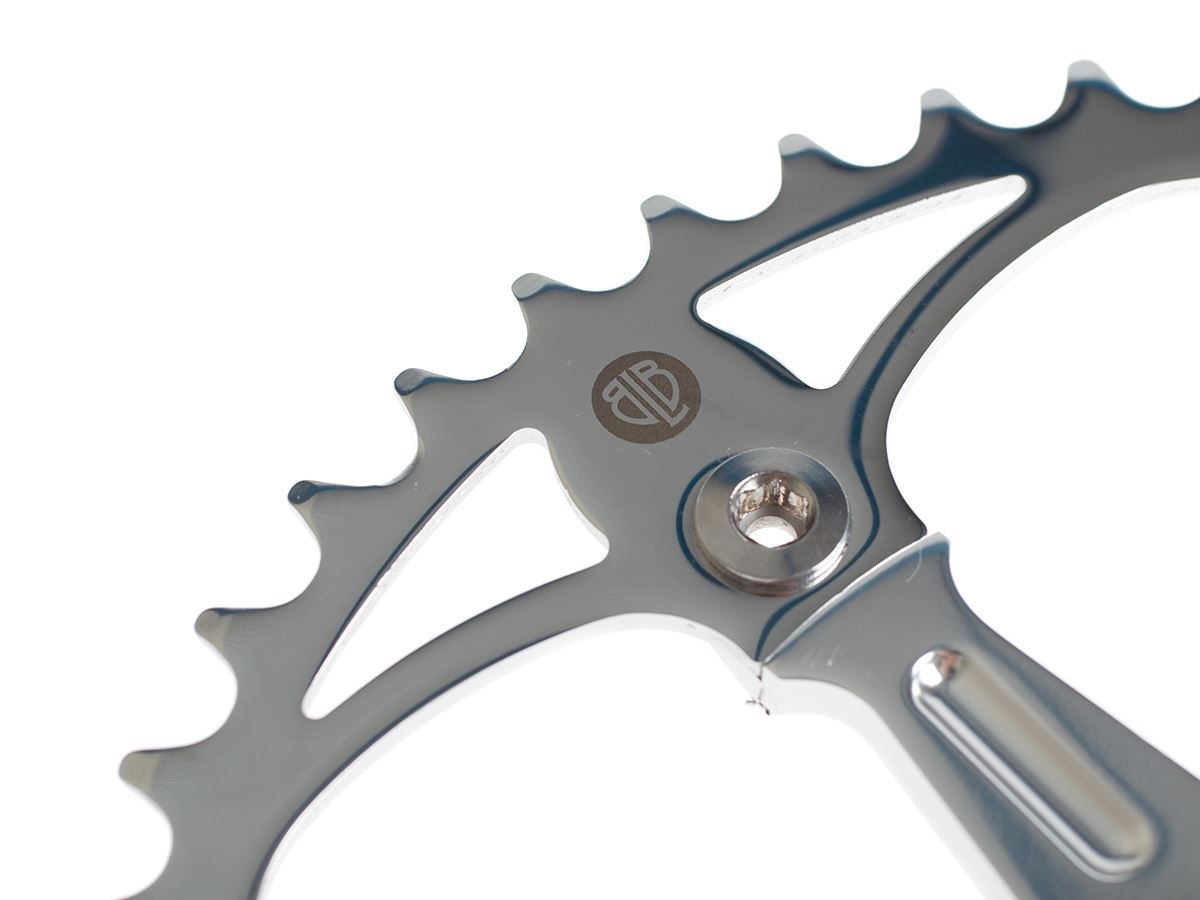 Blb Pista Vera Crankset Silver Brick Lane Bikes The Official Website