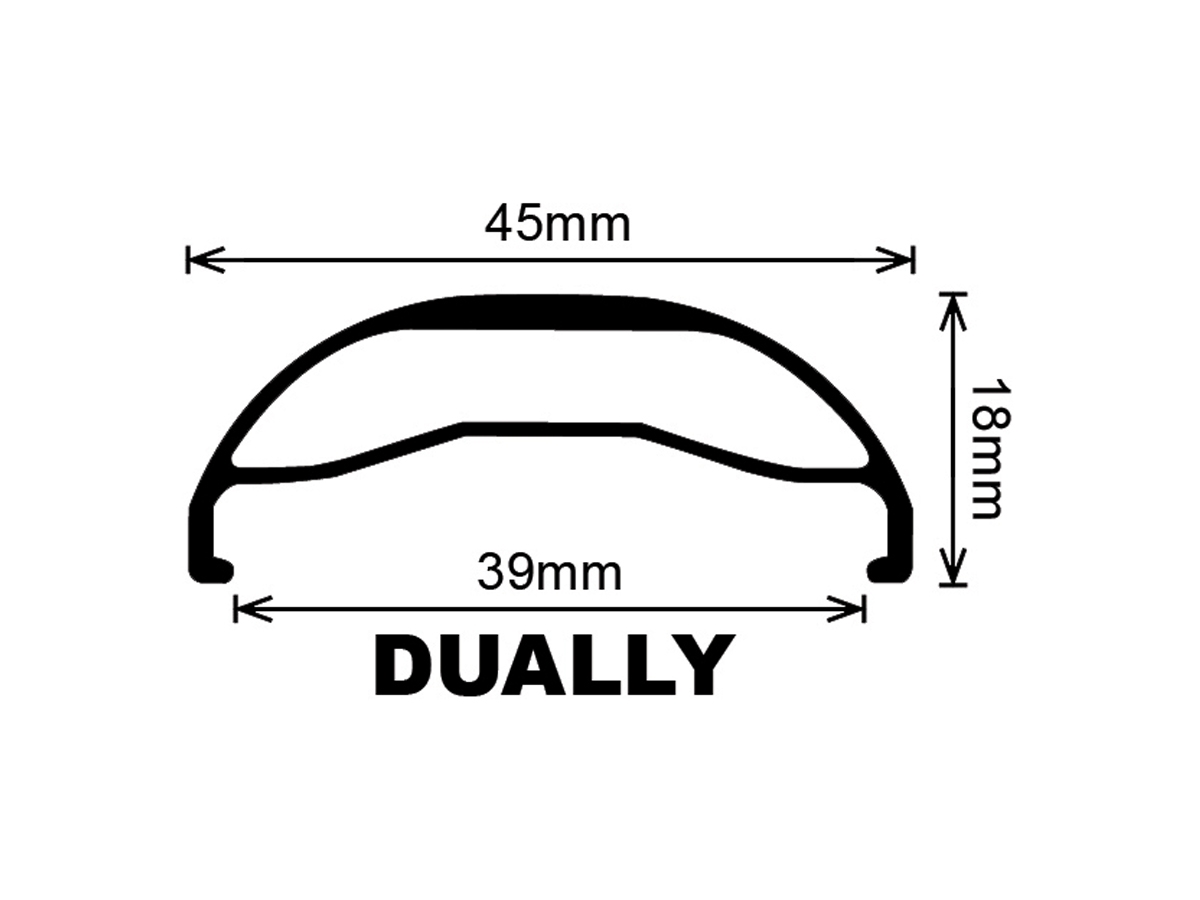 velocity dually 29 wheelset