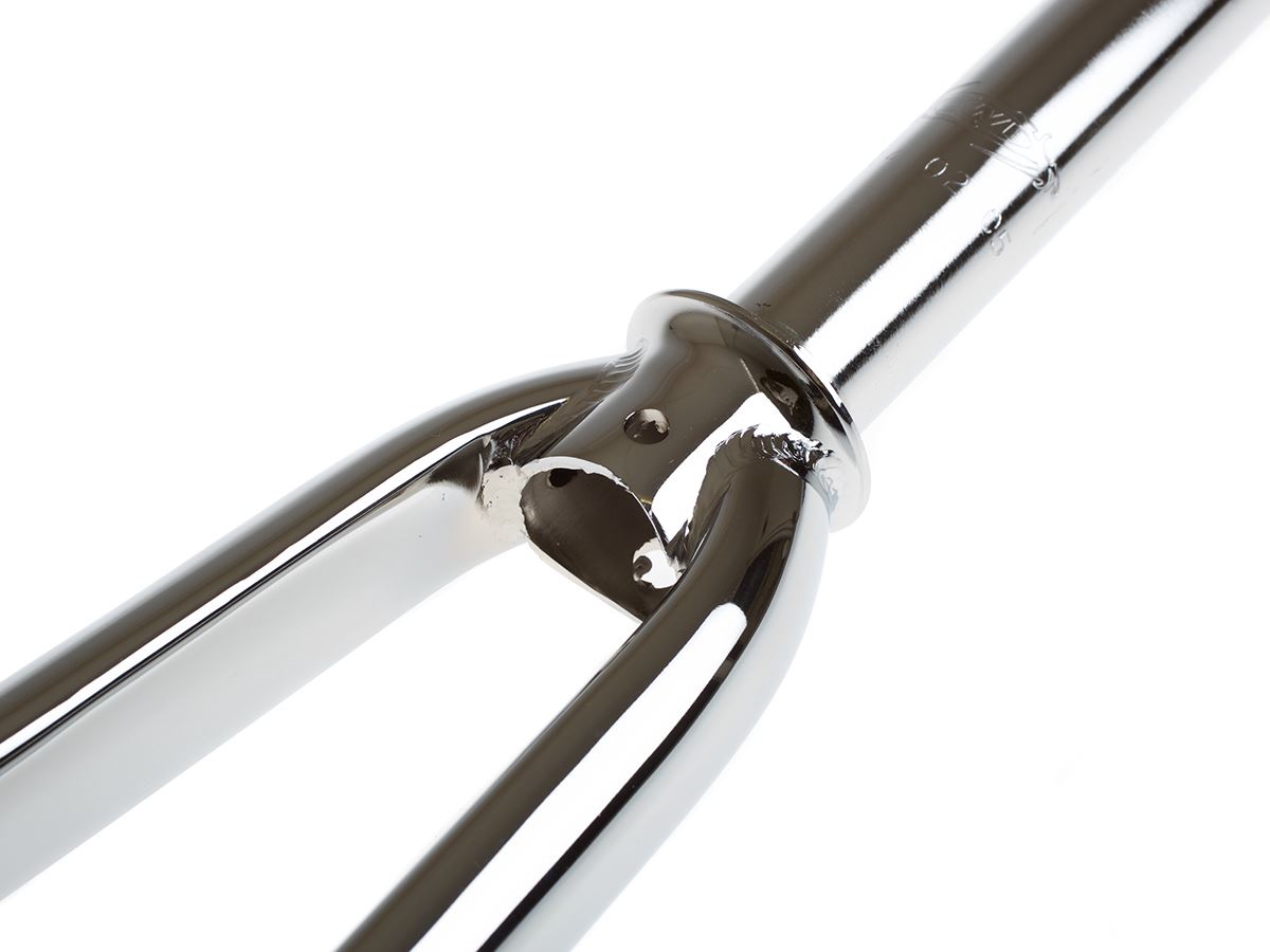 steel track fork