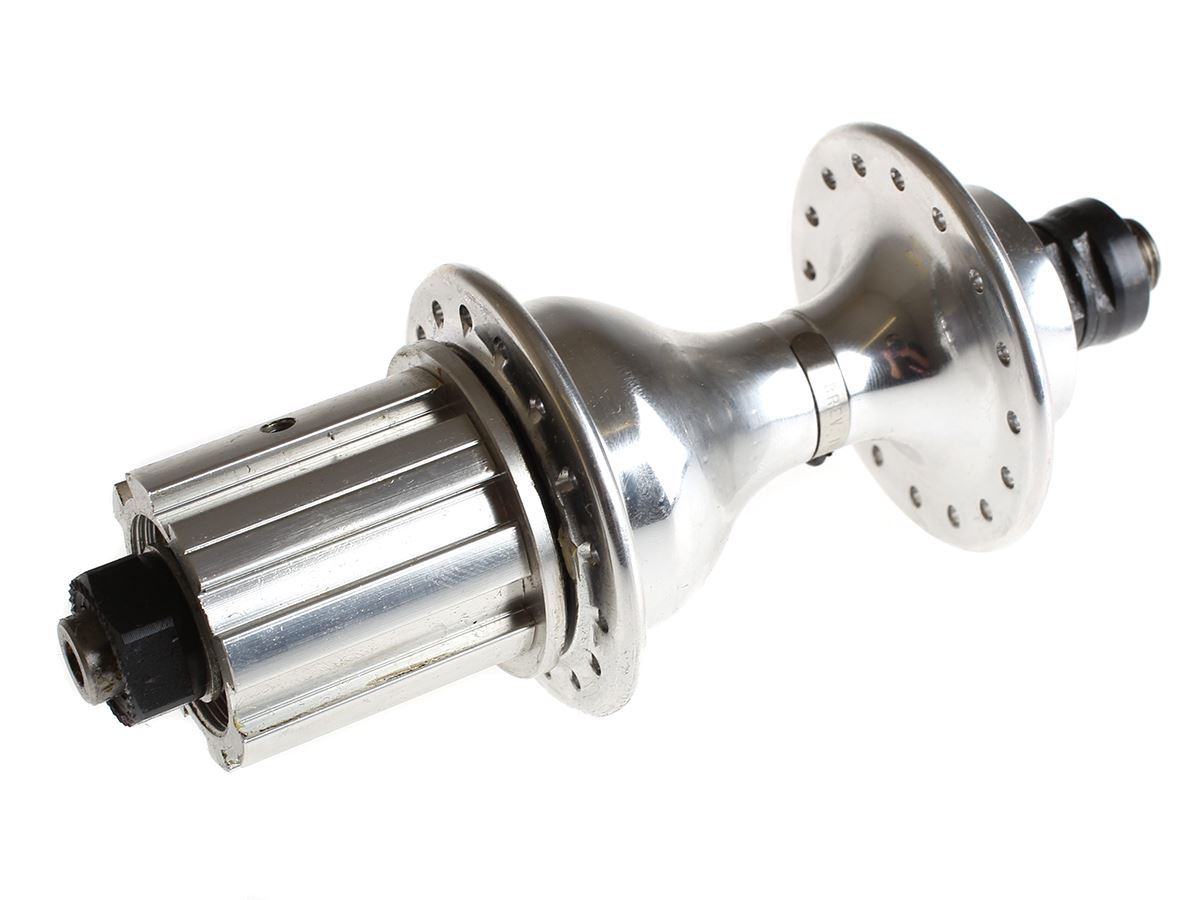 Campagnolo Record Titamium Hub Set - Silver. Brick Lane Bikes: The ...