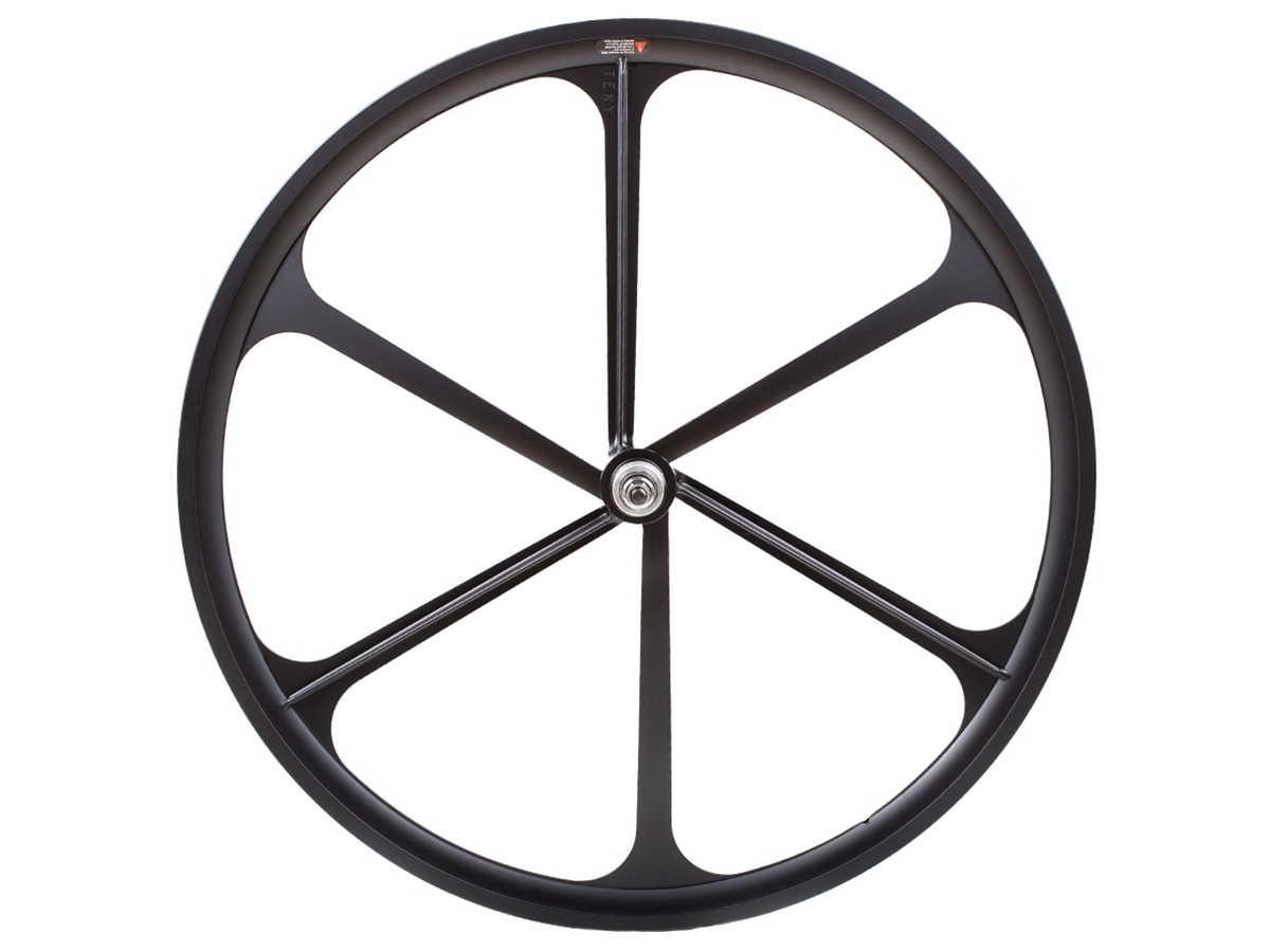 Teny 6 Spoke Rear Wheel - Black. Brick Lane Bikes: The Official Website