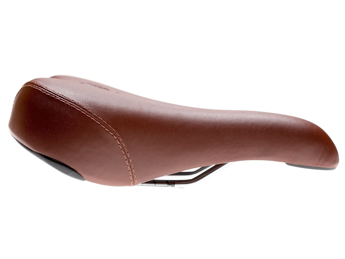 BLB Curve Plus Saddle - Brown. Brick Lane Bikes: The Official Website