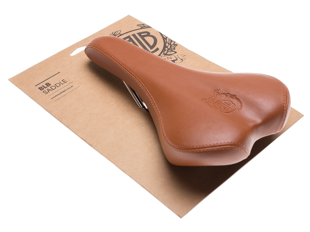 BLB Curve Race Saddle - Honey Brown. Brick Lane Bikes: The Official Website