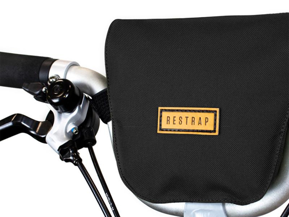 Restrap X Brompton City Bar Bag - Black. Brick Lane Bikes: The Official ...