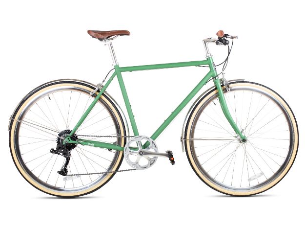 6KU Odyssey 8spd City Bike - Silverlake Green. Brick Lane Bikes: The ...