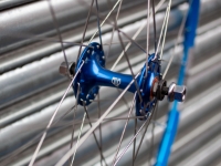 Picture of Velocity Aerohead Front Wheel - Blue