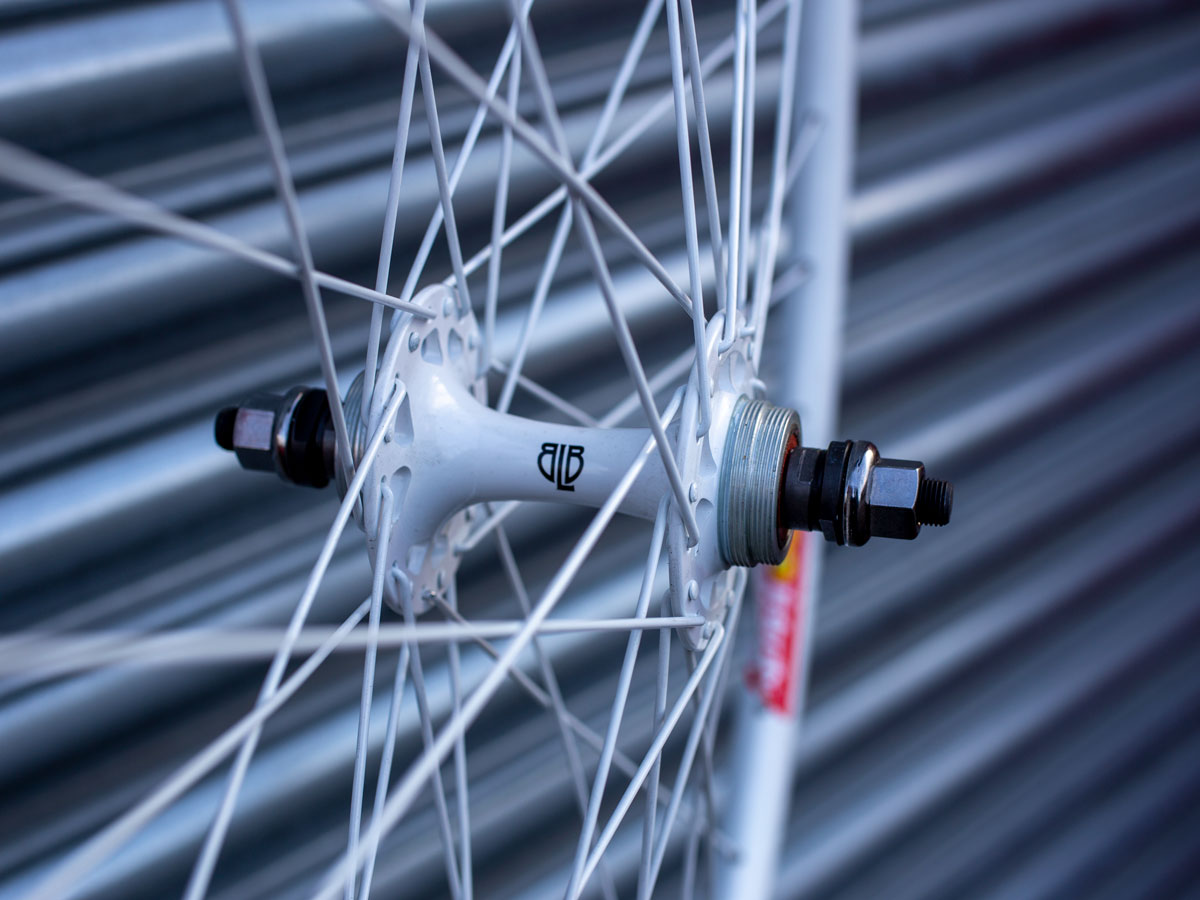 Velocity Aero Rear Wheel - White . Brick Lane Bikes: The Official Website