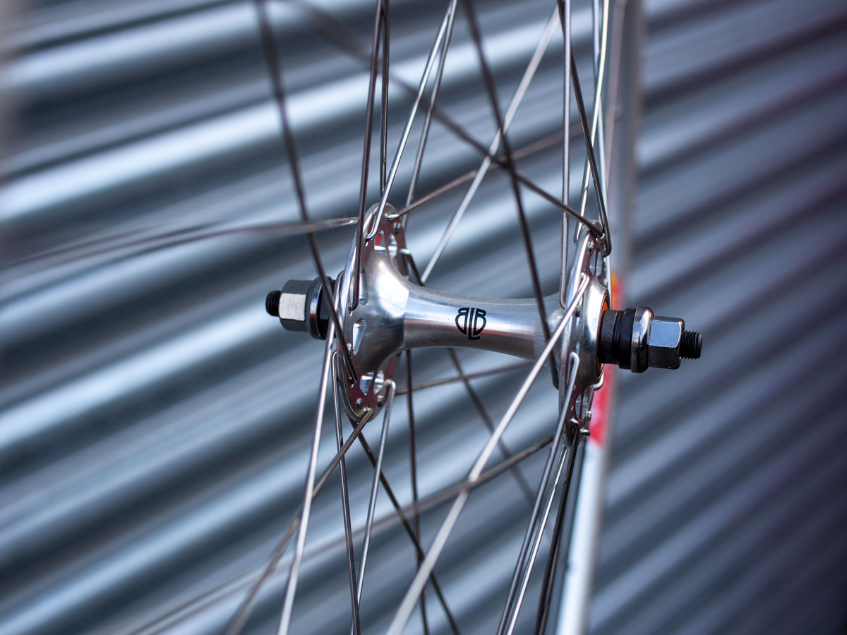 Velocity Aero Front Wheel - Silver. Brick Lane Bikes: The Official Website