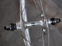 Picture of 700c Velocity B43 white 32 hole Rear - built with BLB Track hub 