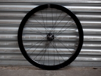 Picture of H+Son SL42 black - 32 hole - built with BLB Track hub - REAR 