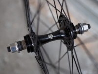 Picture of H+Son SL42 black - 32 hole - built with BLB Track hub - REAR 